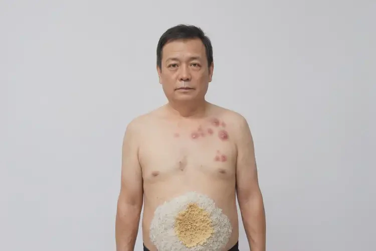 男人肚子出現(xiàn)濕疹可不可以根治(圖3)