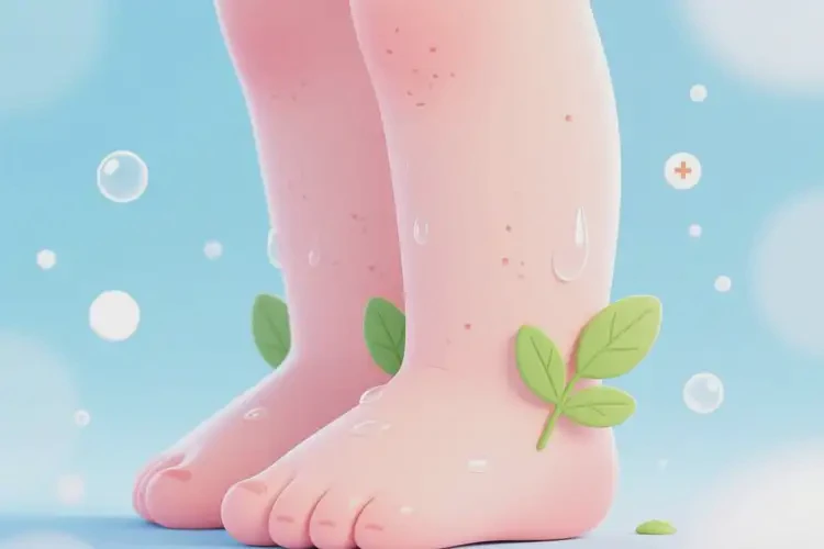 少兒小腿上出濕疹可不可以根治(圖3)