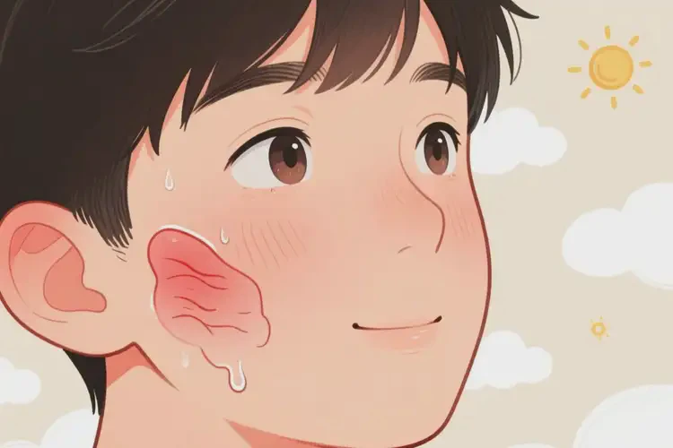 男生臉上出現(xiàn)濕疹可不可以根治(圖3)