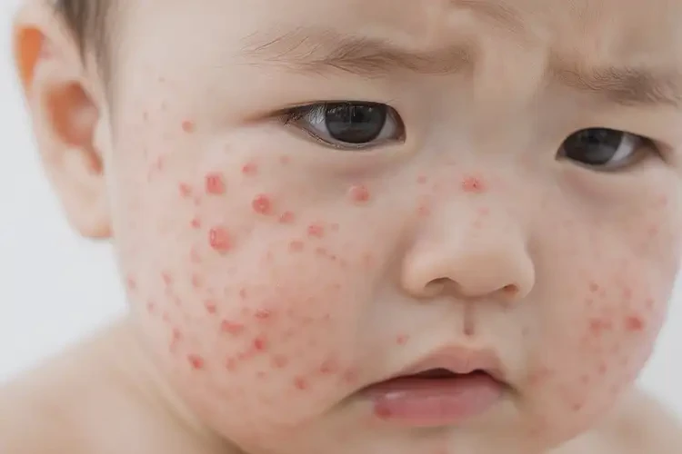 寶寶臉上起濕疹可以治好嗎(圖4)