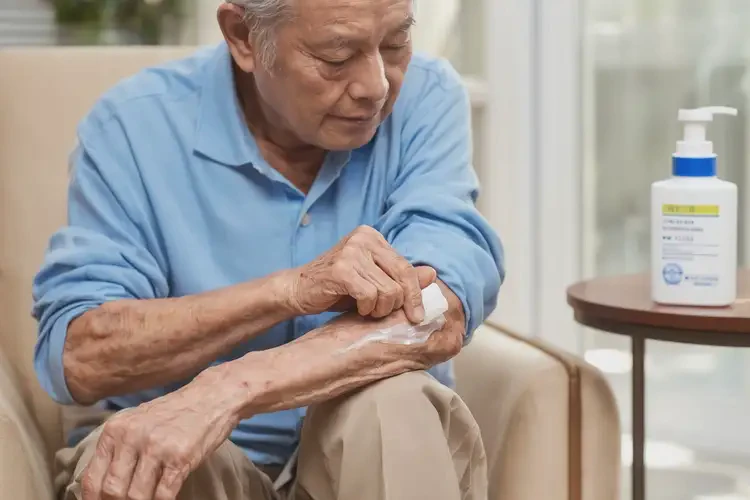 老人手臂上偶爾起濕疹可不可以根治(圖2)