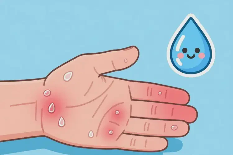 男性手上容易起濕疹能徹底自愈嗎(圖3)