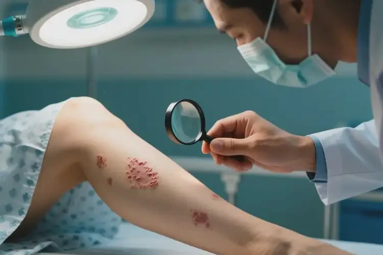 女性小腿經(jīng)常長濕疹可不可以根治(圖2)