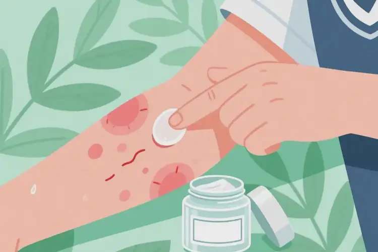 大學生手臂經(jīng)常長濕疹可不可以根治(圖3)