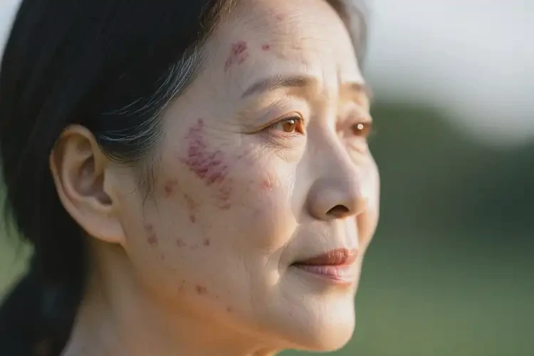 產(chǎn)婦面部起濕疹可不可以根治(圖1)