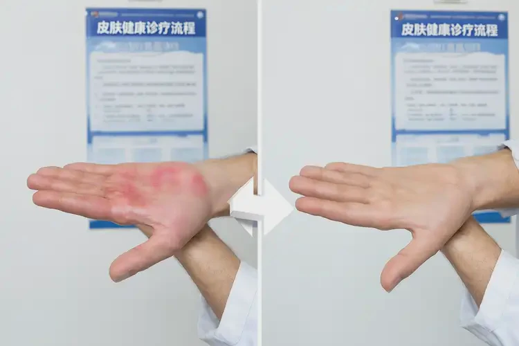 青年人手上經(jīng)常起濕疹可不可以根治(圖3)