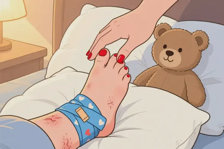 小學(xué)生腳上容易長濕疹可不可以根治(圖1)