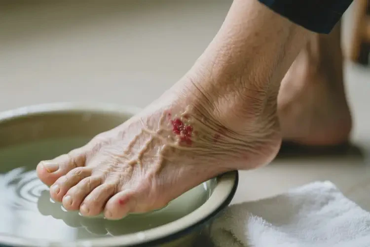 老人腳上容易起濕疹可不可以根治(圖3)