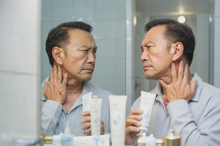 男生脖子容易长湿疹可以彻底自愈吗(图1)