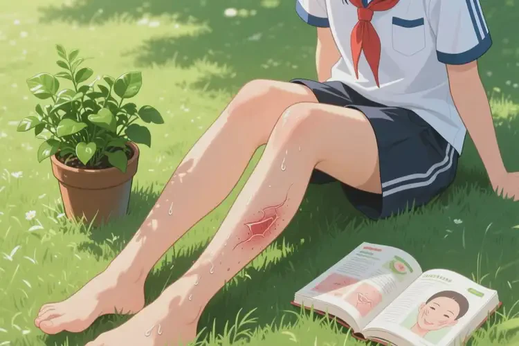 中学生小腿上长湿疹可不可以根治(图3)