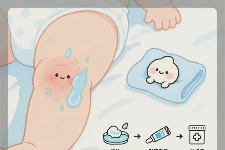 嬰兒大腿上經(jīng)常起濕疹可不可以根治(圖3)