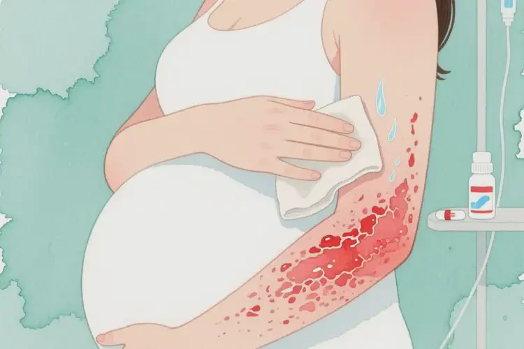 孕婦手臂上容易起濕疹可不可以根治(圖2)