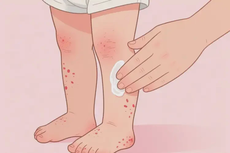 孩子小腿有濕疹可不可以根治(圖4)