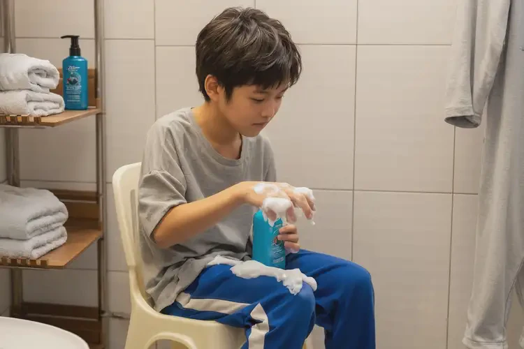 大學生屁股容易起濕疹不管它會自己自愈嗎(圖1)