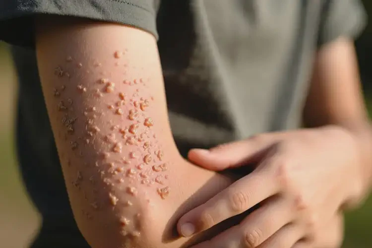 青少年手臂上偶爾長(zhǎng)濕疹可不可以根治(圖3)