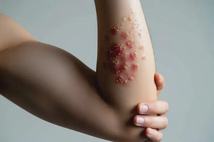 男性手臂长湿疹可不可以根治(图2)