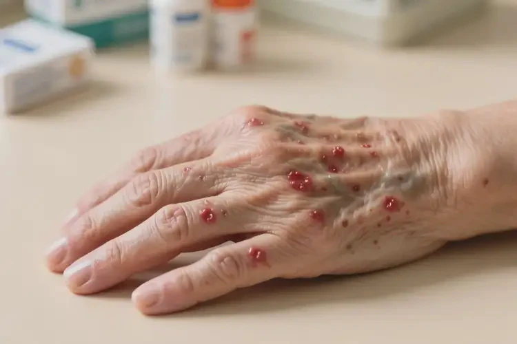 老年人手上經(jīng)常長濕疹不管它會自己好嗎(圖4)