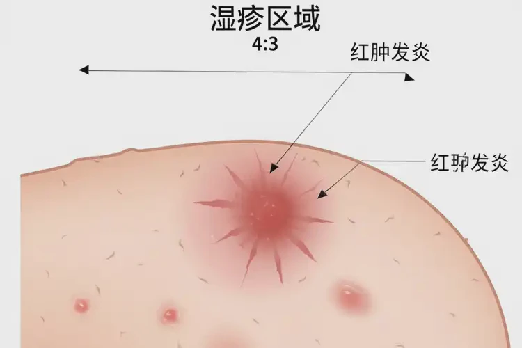 寶寶屁股上長濕疹可不可以根治(圖3)