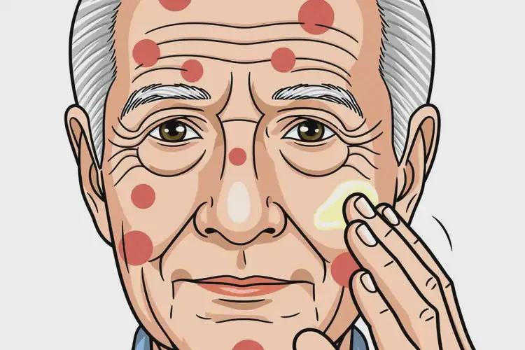 老年人臉上長(zhǎng)濕疹可不可以根治(圖4)