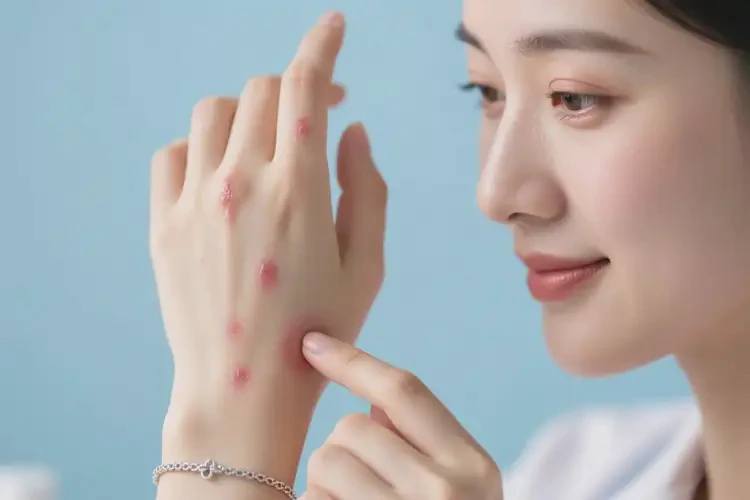 女性手上經(jīng)常起濕疹可不可以根治(圖2)