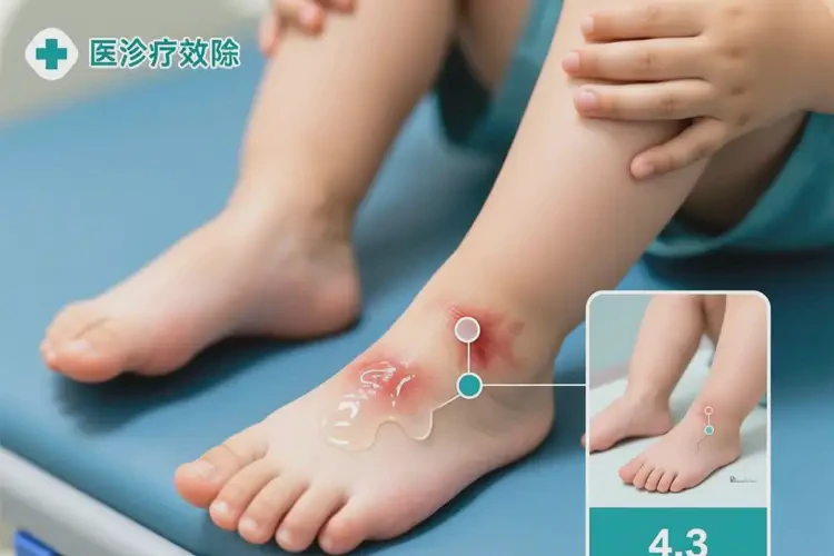 少兒腳上出濕疹可不可以根治(圖1)