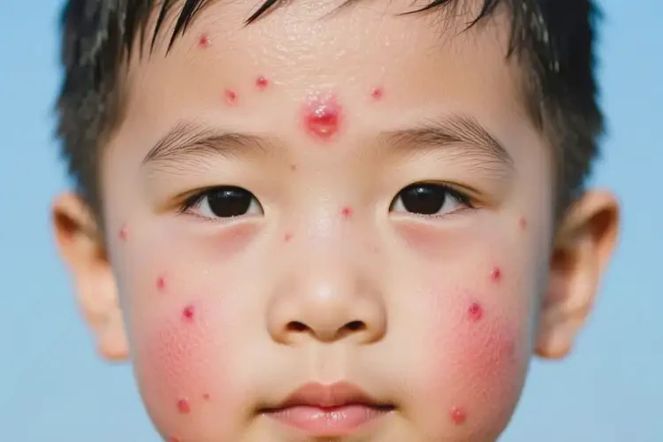 孩子臉上出現(xiàn)濕疹能徹底自愈嗎(圖2)