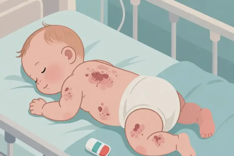 嬰兒全身起濕疹可以治好嗎(圖2)