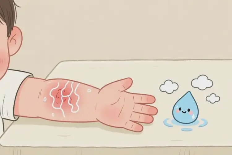 幼儿手臂经常起湿疹可以彻底自愈吗(图3)