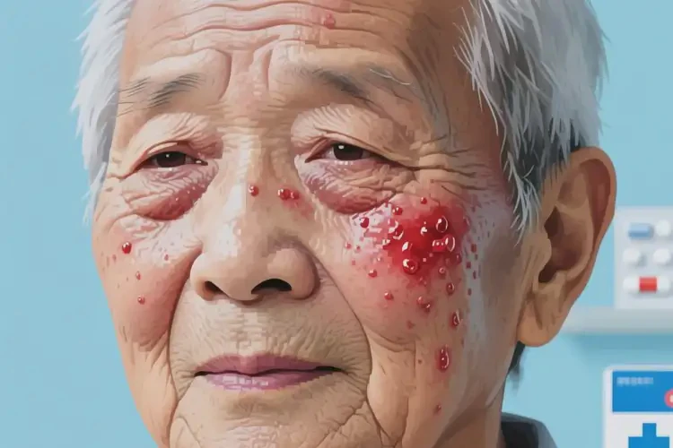 老年人臉上經(jīng)常長(zhǎng)濕疹可不可以徹底自愈(圖2)