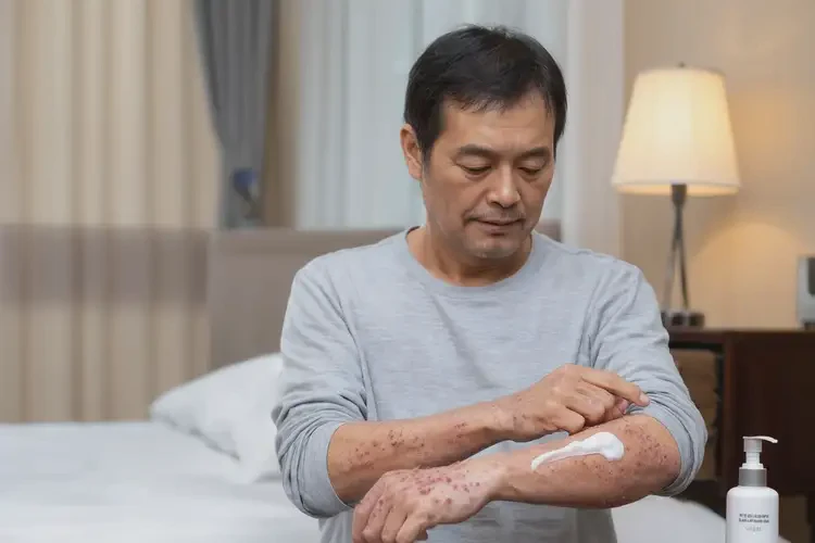 男性手臂經(jīng)常長濕疹可不可以根治(圖2)