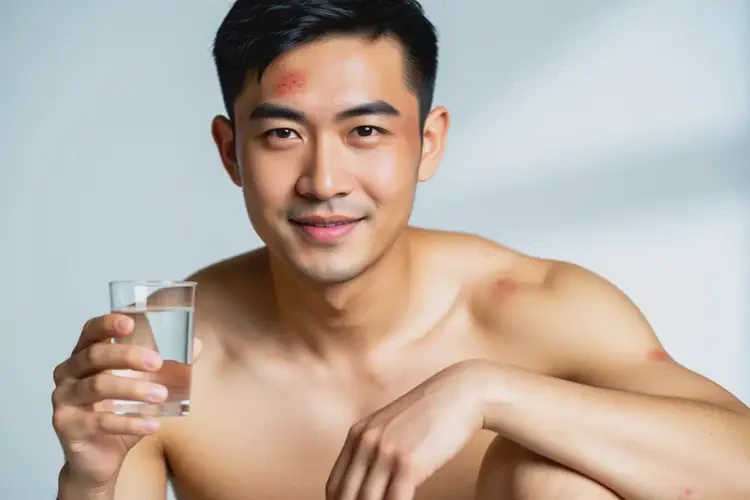 男性臉上出濕疹可不可以根治(圖1)