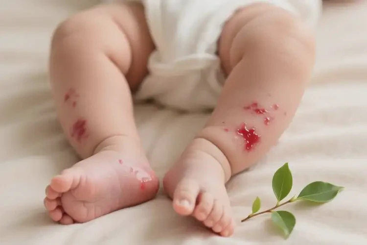 寶寶四肢容易起濕疹可以治好嗎(圖3)