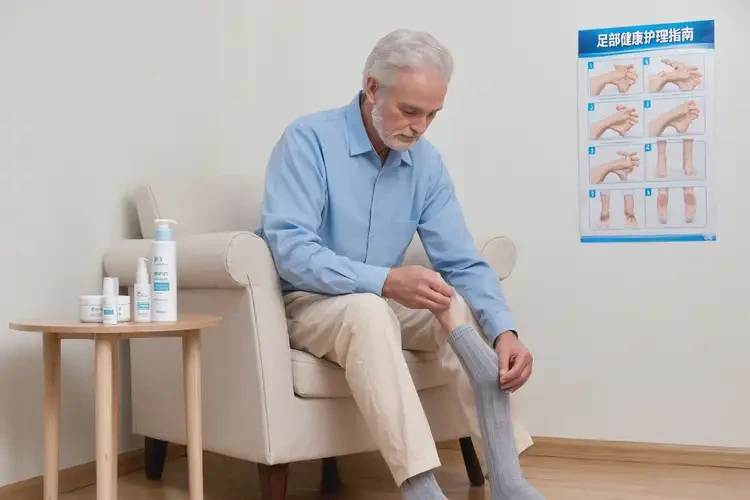 老年人脚上经常长湿疹可不可以根治(图1)