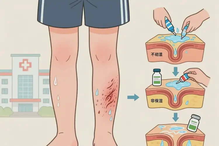 大學(xué)生小腿出濕疹可不可以根治(圖3)