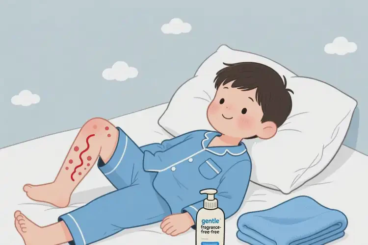 小學(xué)生大腿長濕疹可不可以根治(圖3)