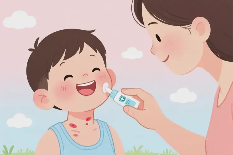 孩子脖子出濕疹可不可以徹底自愈(圖4)