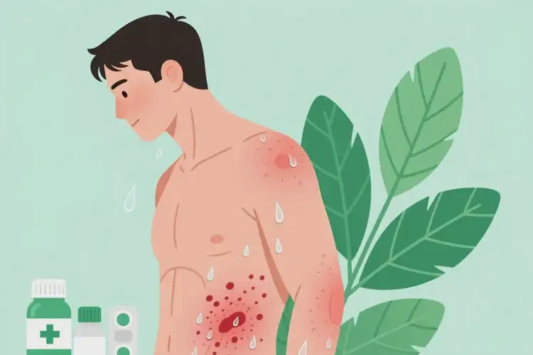 男人肚子出濕疹能不能根治(圖1)