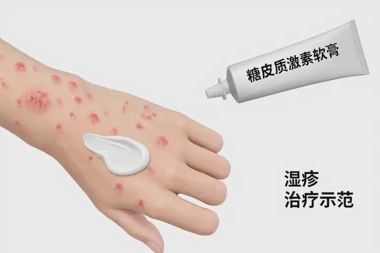 老人四肢長濕疹能夠徹底治愈嗎(圖3)