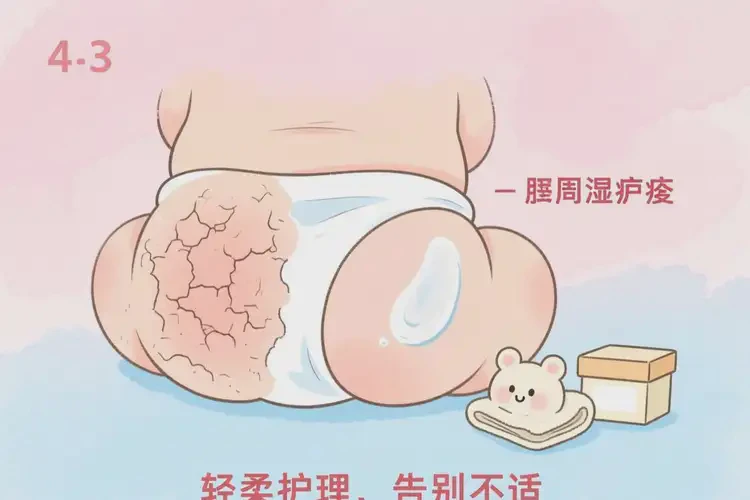 兒童肛周經(jīng)常長濕疹可不可以根治(圖1)