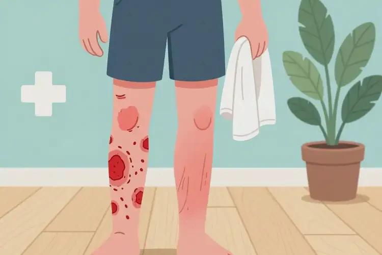 男性四肢偶尔长湿疹可不可以根治(图3)