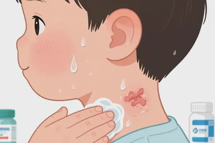 孩子脖子上偶爾長濕疹可不可以根治(圖4)