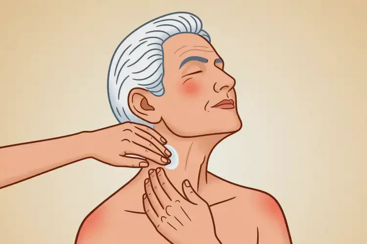 老人脖子經(jīng)常長濕疹可不可以根治(圖4)