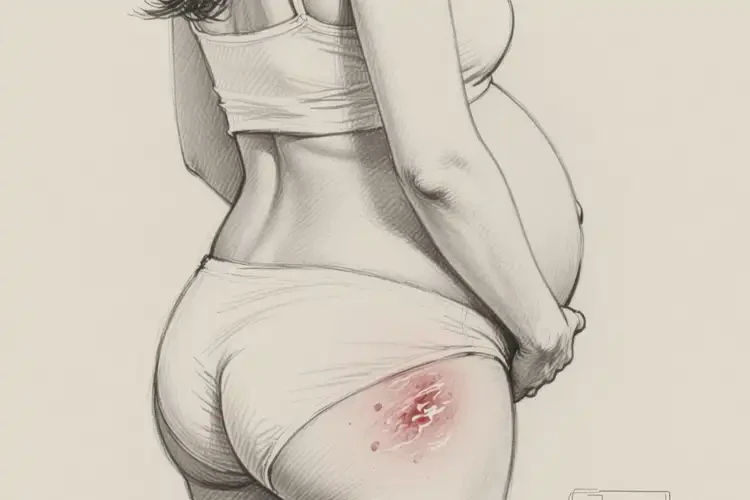 產(chǎn)婦屁股上偶爾長濕疹可不可以根治(圖1)