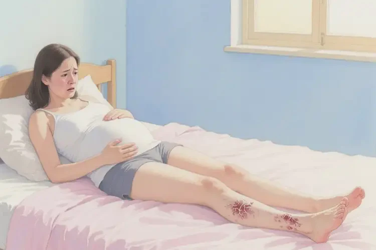 孕妇小腿起湿疹可不可以根治(图1)