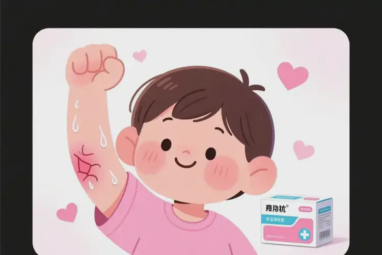 兒童手臂容易起濕疹可不可以根治(圖1)