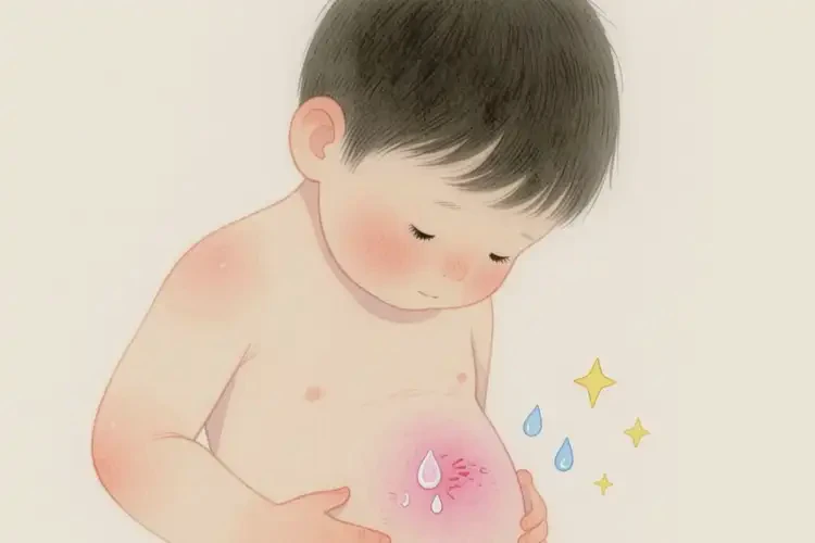 兒童肚子出濕疹可不可以根治(圖1)