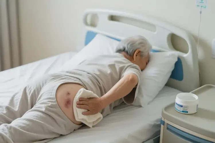 高齡老人屁股上出現(xiàn)濕疹可不可以根治(圖2)