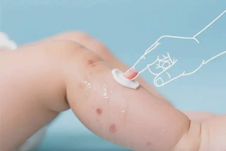 寶寶大腿上容易長(zhǎng)濕疹可以治好嗎(圖4)