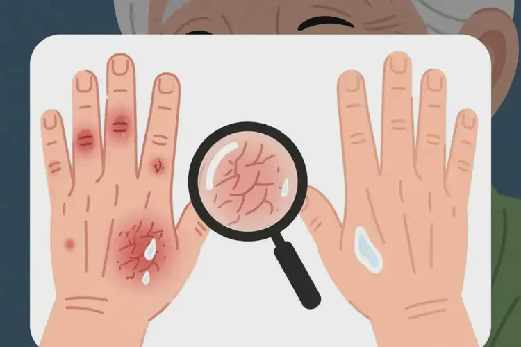 老年人身上容易長(zhǎng)濕疹可不可以根治(圖3)