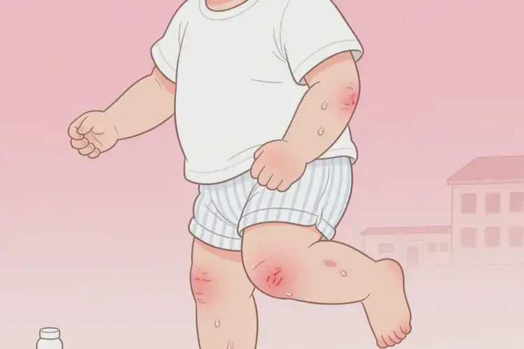 幼兒四肢有濕疹可不可以根治(圖1)